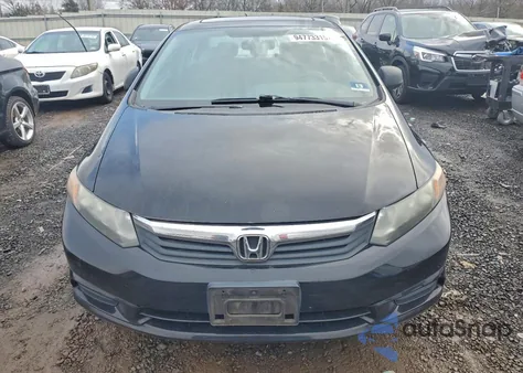 2012 Honda Civic Exl from USA, damaged, VIN 19XFB2F91CE347967